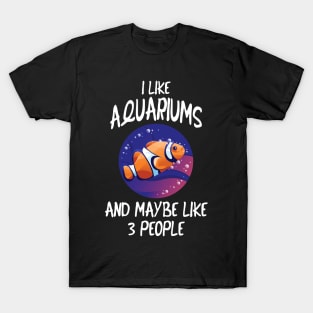 Aquaristic Fish Aquarist Funny Gift T-Shirt